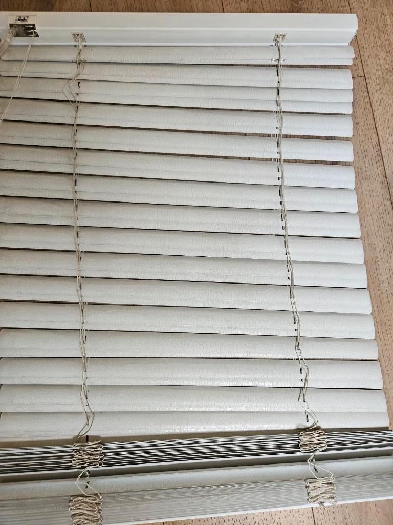 luxaflex 25 mm, Gebruikt, Wit, 150 tot 200 cm, Ophalen of Verzenden
