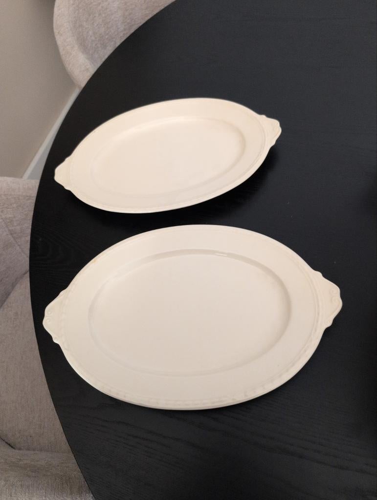 Recamier vlees of salade schalen, Nieuw, Ophalen of Verzenden, Overige stijlen, Glas