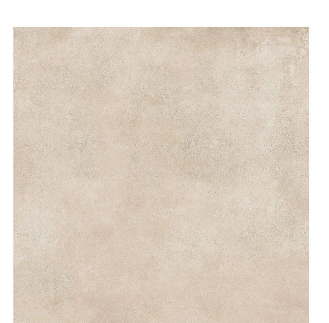 Betonlook beige/creme keramische tegels 80 x 80 cm, Doe-het-zelf en Verbouw, Tegels, Ophalen, 60 cm of meer, Nieuw, Minder dan 5 m²