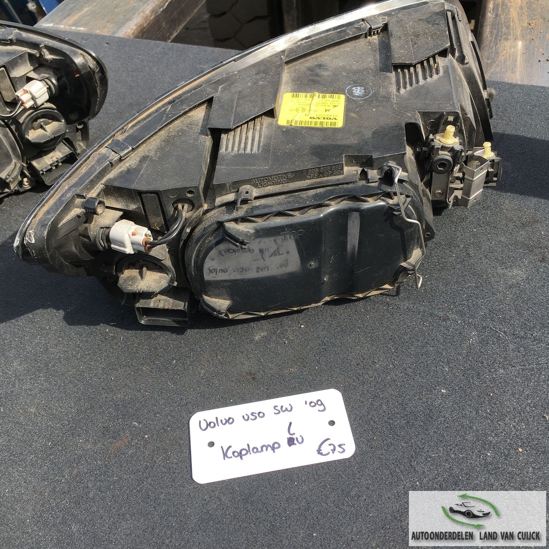 Volvo V50 Sw  2009 Koplamp  Linksvoor, Auto-onderdelen, Gebruikt, -, -, Ophalen of Verzenden