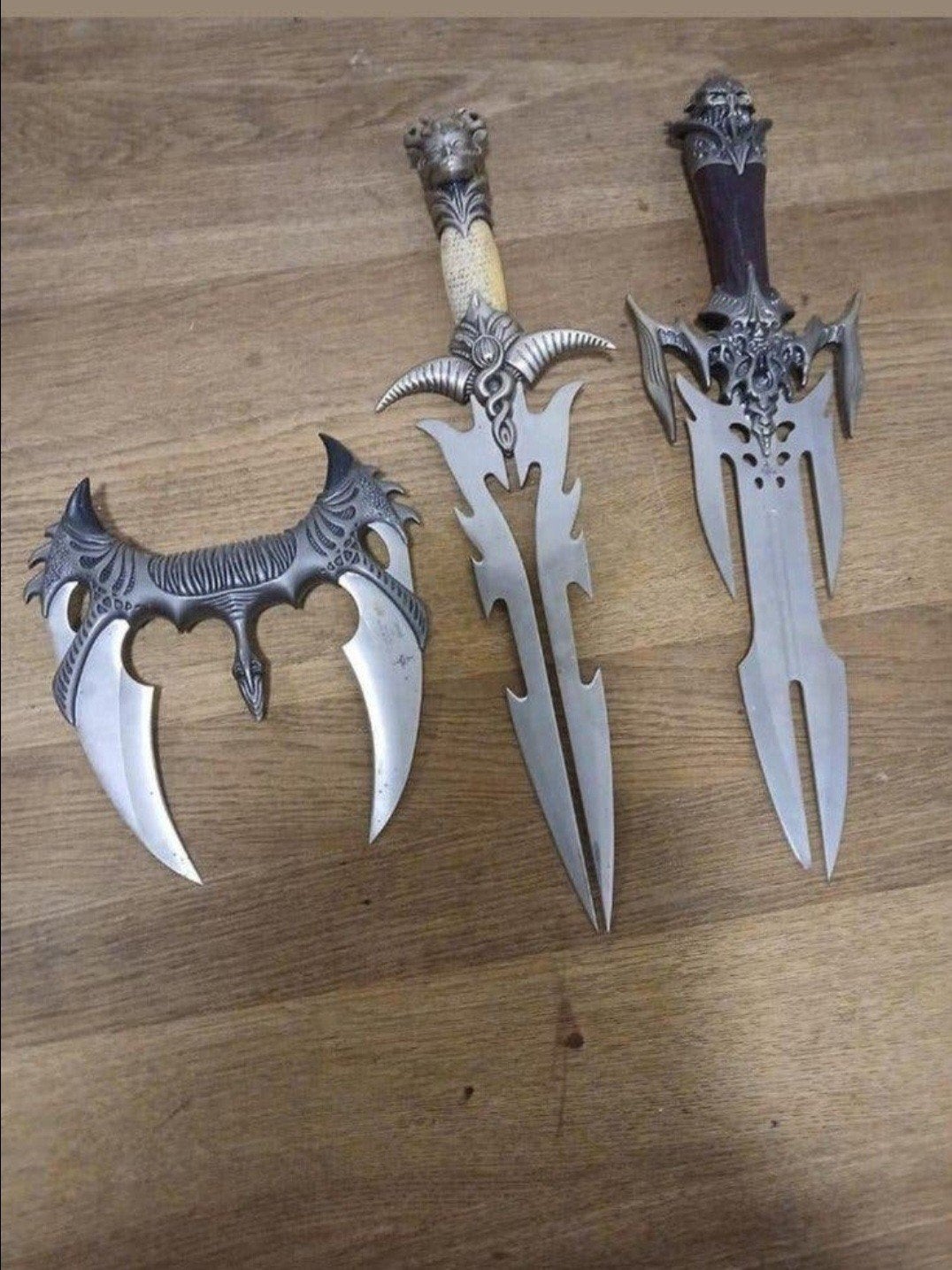 Decoratieve Dolken en Werpmessen Set, Ophalen, Gebruikt