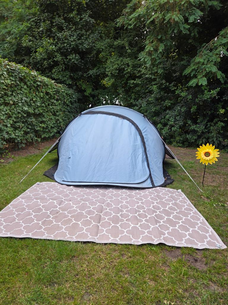 QUECHUA Pop-up tent XL (2 pers), 2 Seconds met Fresh&Black, Caravans en Kamperen, Tenten, Ophalen, Zo goed als nieuw, Tot en met 3