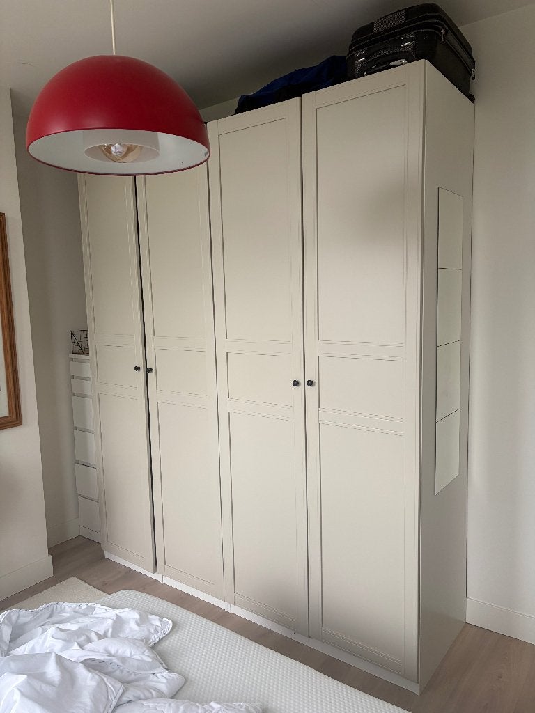 IKEA PAX Wardrobe with Hanging Rails, Shelves & Drawers, Ophalen, Gebruikt, 50 tot 75 cm, 200 cm of meer