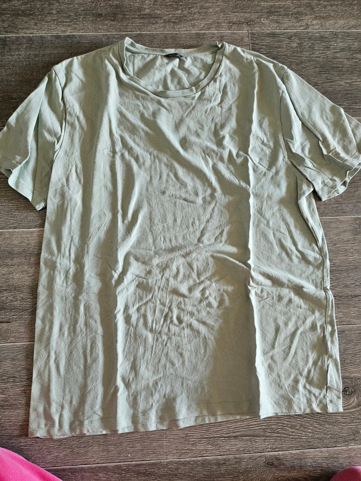 Hema T-shirt XL lichtgroen, Kleding | Heren, Hema, Maat 56/58 (XL), Ophalen of Verzenden, Gedragen