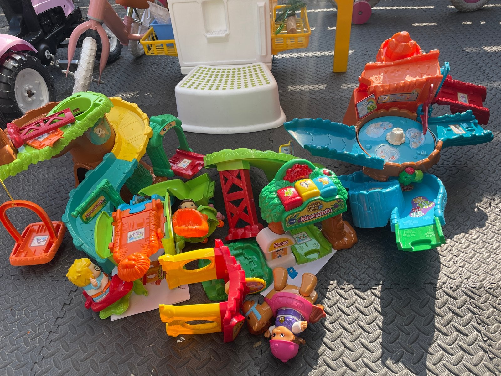 VTech Toet Toet Auto's en Zoef Zoef Dieren speelset, Ophalen, Gebruikt, Overige typen, Met licht