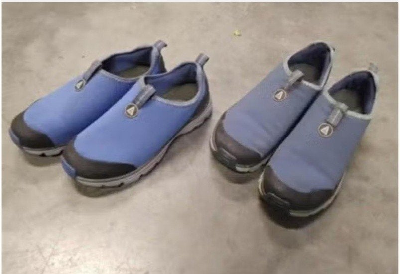 ANWB bootschoenen heren maat: 43 en dames maat: 38, Ophalen, Blauw, Sportschoenen, Zo goed als nieuw