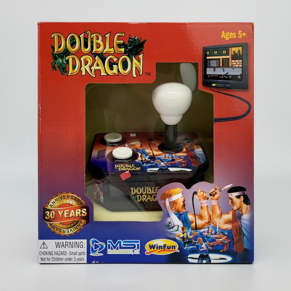 Double Dragon TV Plug and Play Arcade Stick MSI 30th, Vechten, 1 speler, Nieuw, Ophalen of Verzenden