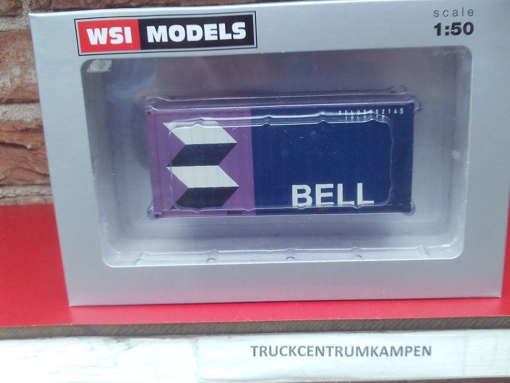 WSI  20  FT  Container  van  Bell., Ophalen of Verzenden, Nieuw, Bus of Vrachtwagen, Wsi