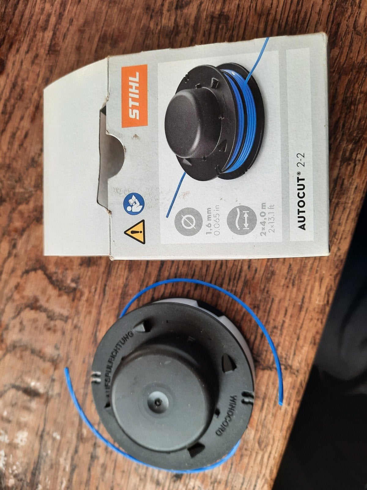 Stihl Autocut 2-2 maaikop met draad, 1.6mm, Ophalen of Verzenden, Nieuw, Benzine, Stihl