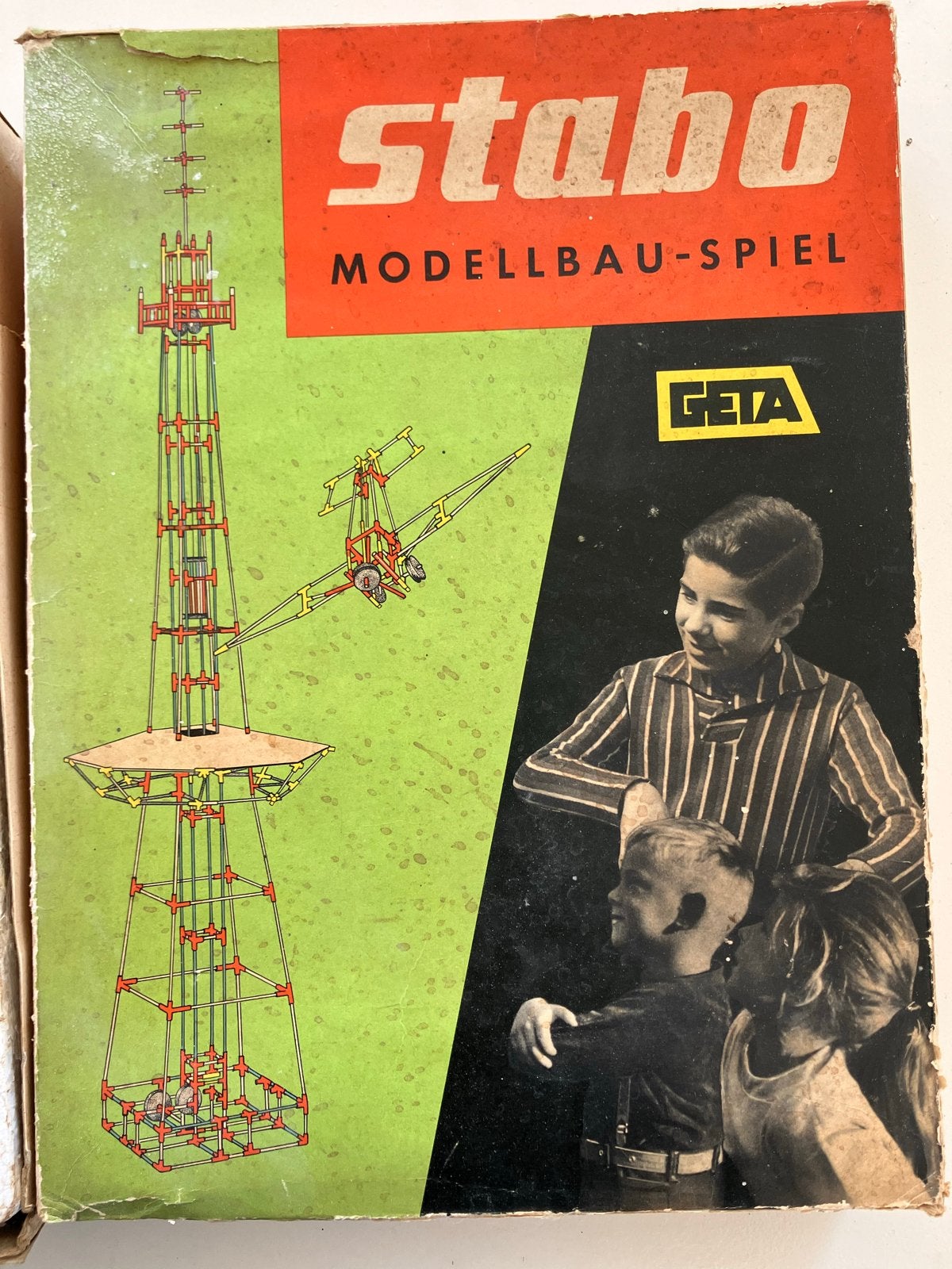 Stabo Modellbau-Spiel - Vintage Constructiespeelgoed, Ophalen of Verzenden, Gebruikt, Jongen of Meisje