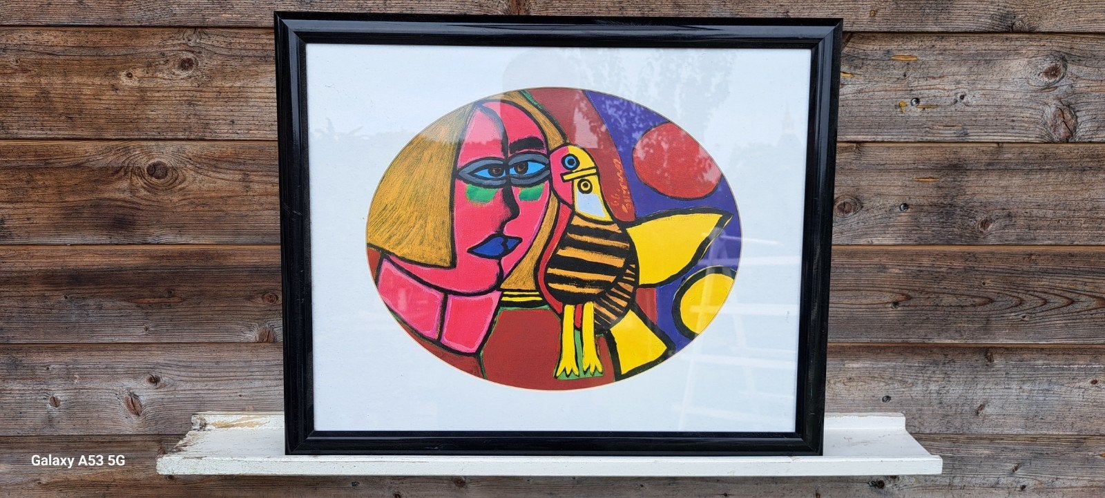 2 Corneille kunstdrukken/reproducties in nette lijst, Antiek en Kunst, Kunst | Schilderijen | Modern, Figuren, Papier/karton, Ophalen of Verzenden