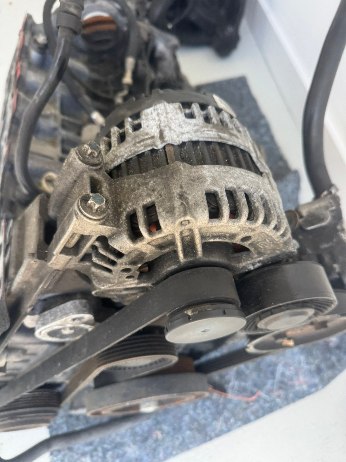 generator motor n53b30, Ophalen