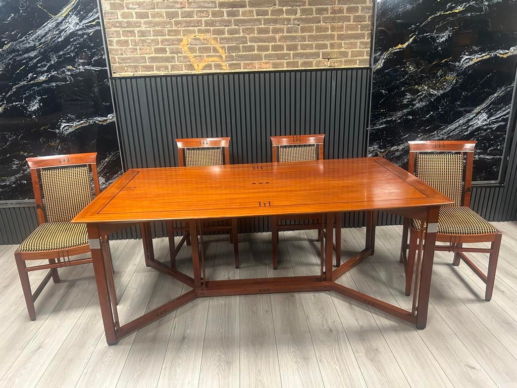 Schuitema Decoforma Eettafel + 4 Stoelen !!, Ophalen of Verzenden