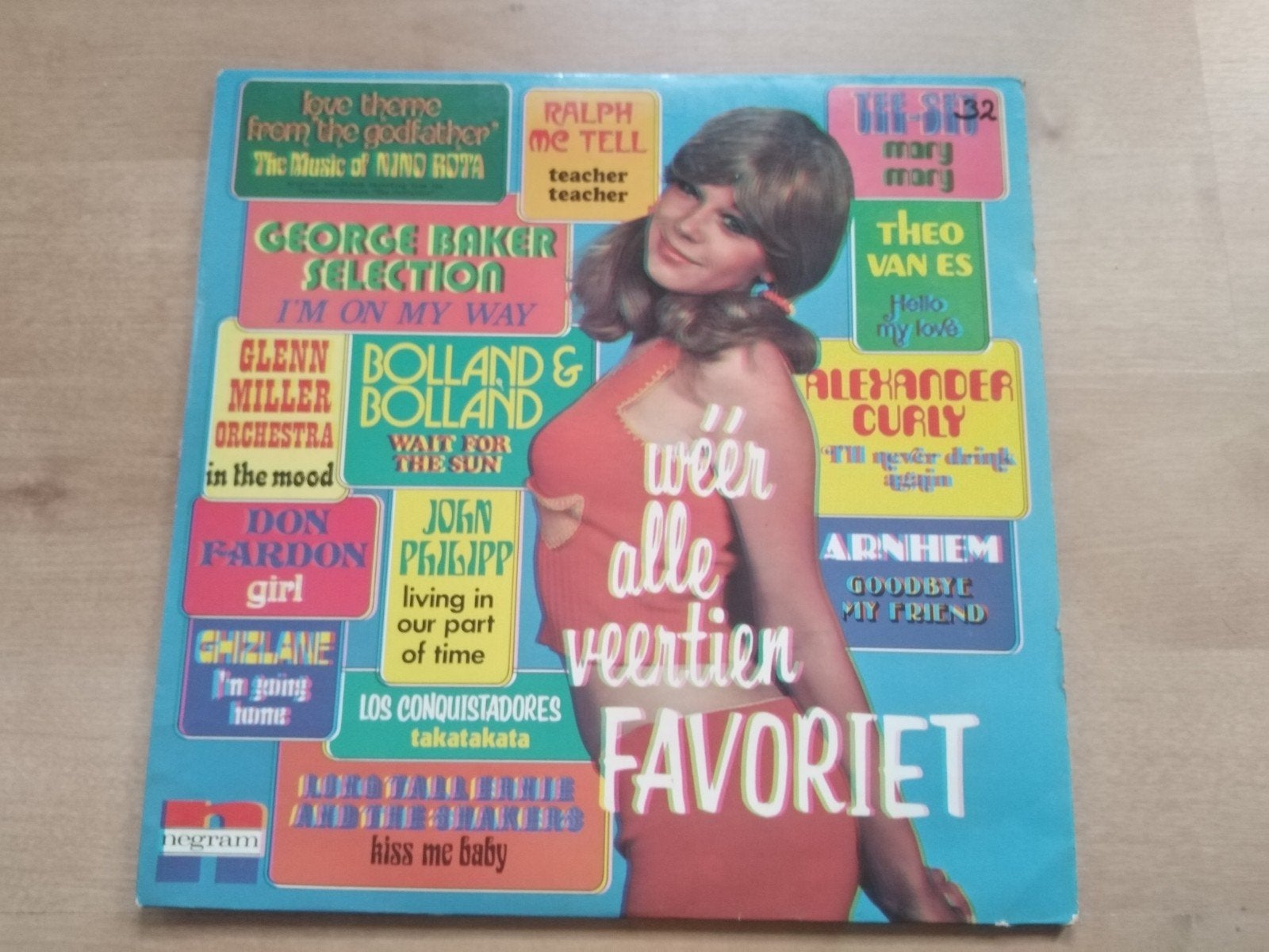 Vinyl weer alle veertien favoriet, Ophalen of Verzenden, Zo goed als nieuw, Pop