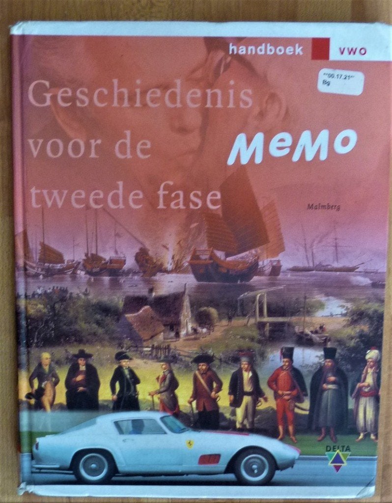 Memo Geschiedenis voor de tweede fase, VWO, Malmberg, Geschiedenis, Ophalen of Verzenden
