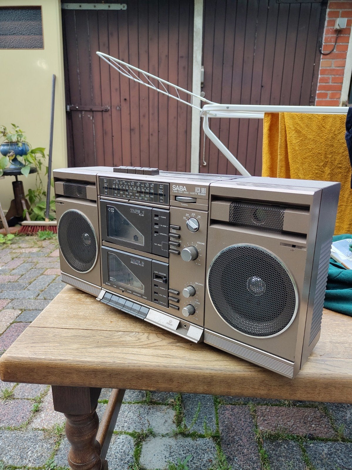 SABA RCR980 cassette recorder, Ophalen