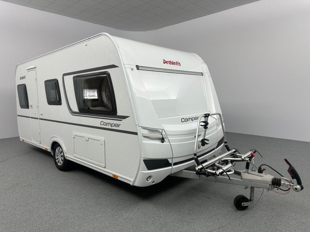 Dethleffs Camper 460 EL Enkele bedden Mover Fietsendrager, Caravans en Kamperen, Caravans, Bedrijf, tot en met 4, 1000 - 1250 kg