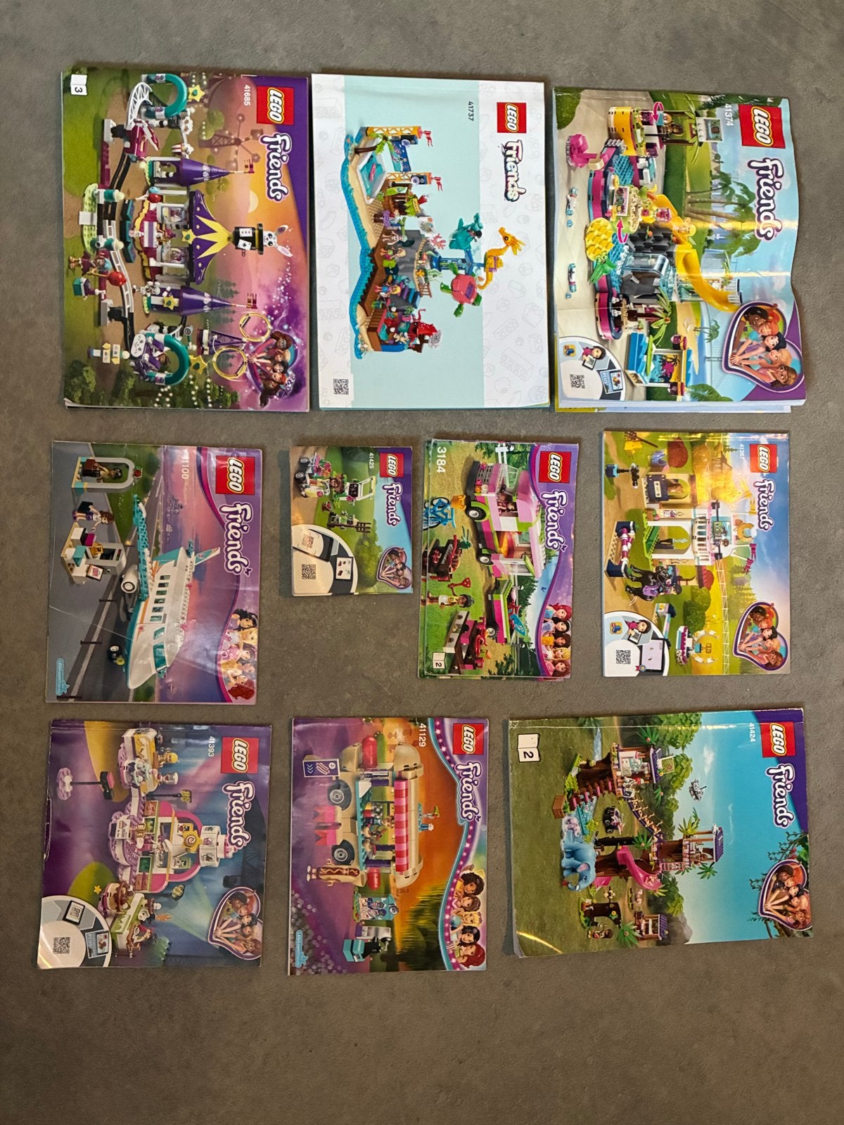 Grote partij LEGO Friends en City - Complete sets, Ophalen, Gebruikt