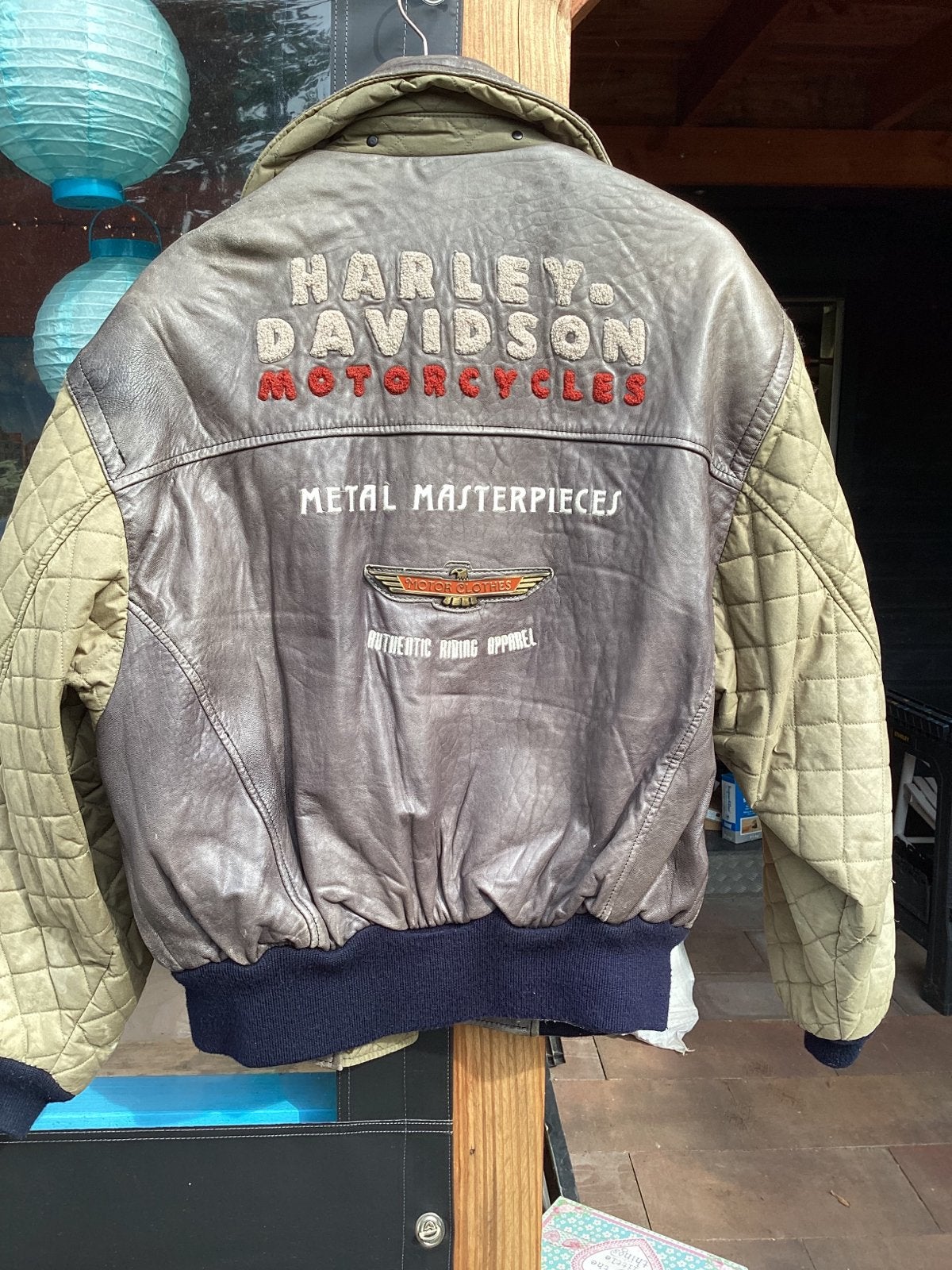 Harley-Davidson Leren Motorjas - Metal Masterpieces, Ophalen of Verzenden, Tweedehands, Heren, Jas | leer