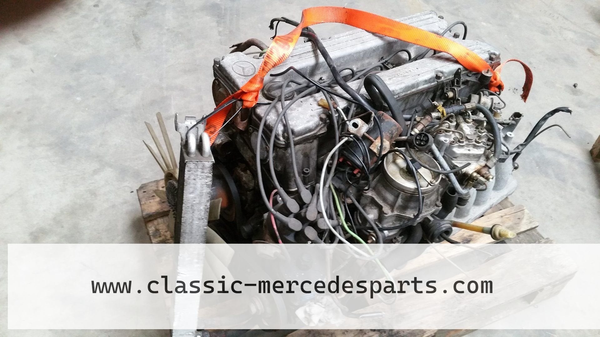 Motorblok Mercedes m110 280 injectie, Gebruikt, -, -, Ophalen of Verzenden