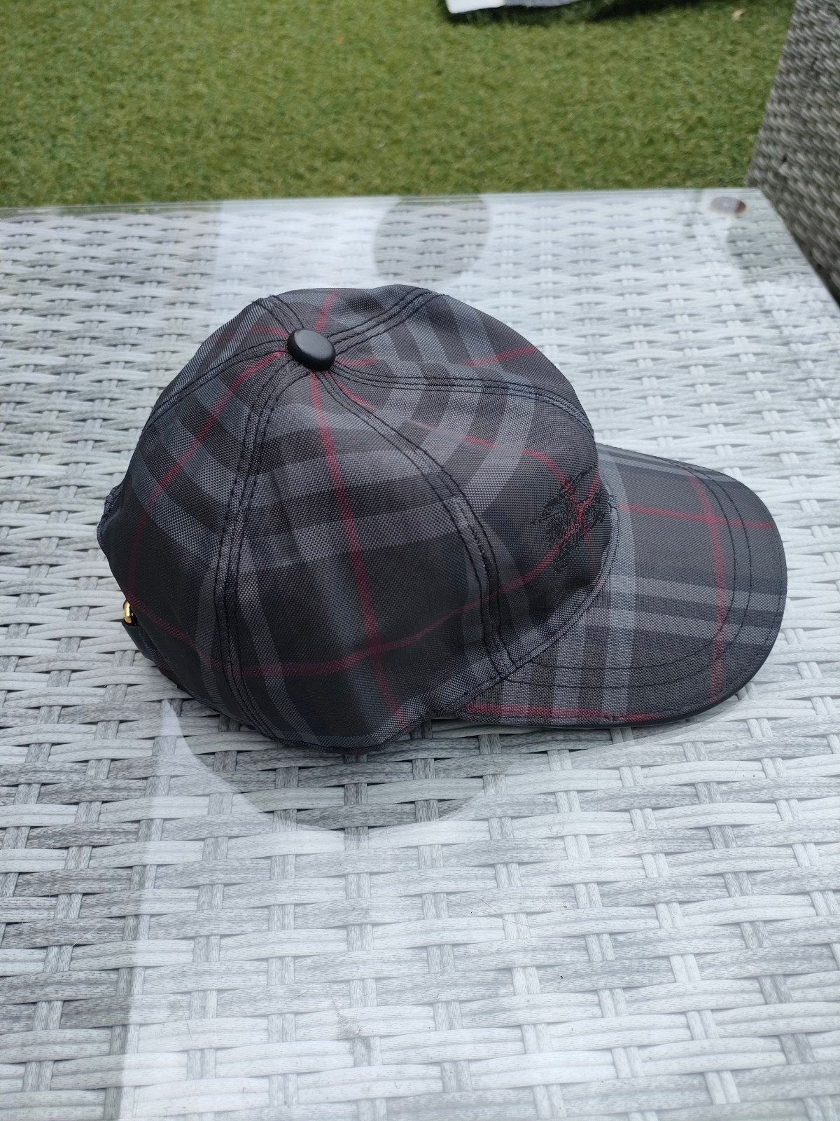 Burberry London Pet met Nova Check Patroon, Nieuw, Pet, Burberry, One size fits all