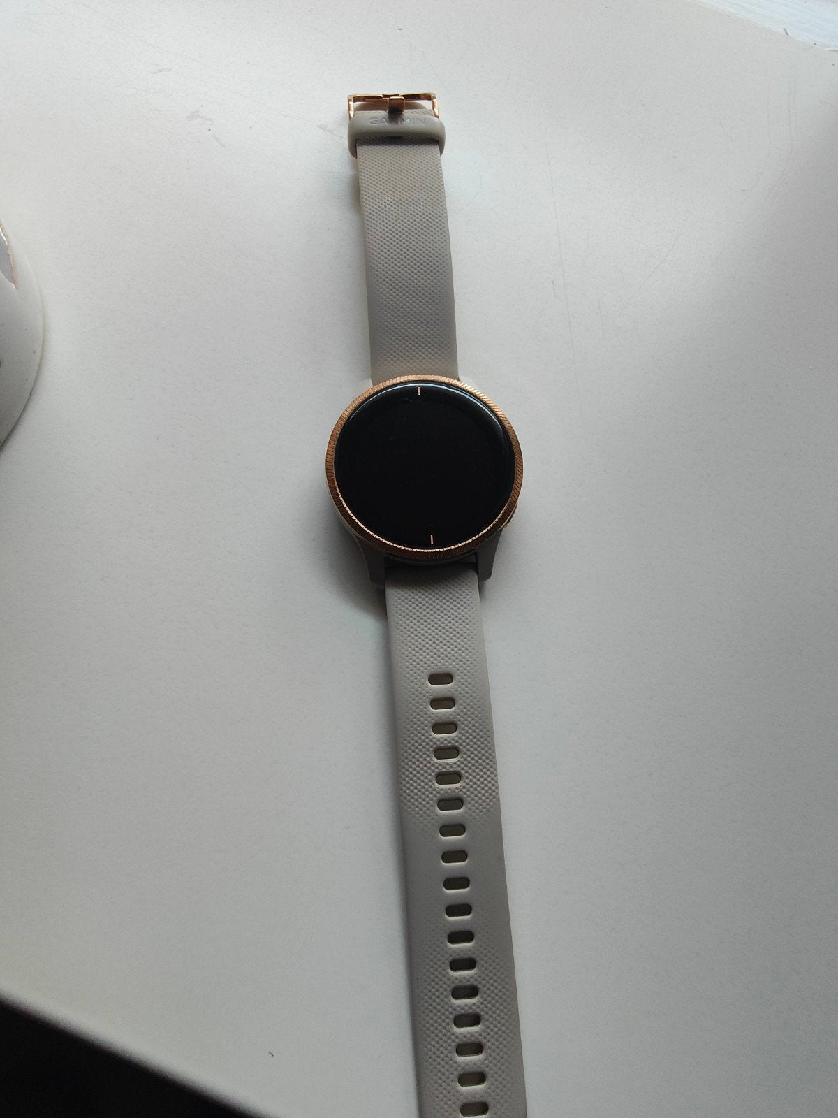Garmin venu smartwatch rose beige, Ophalen of Verzenden, Gebruikt, Android