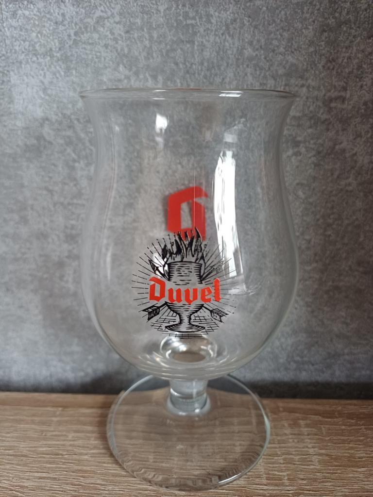 Duvel bierglas 16.5cl, Ophalen of Verzenden