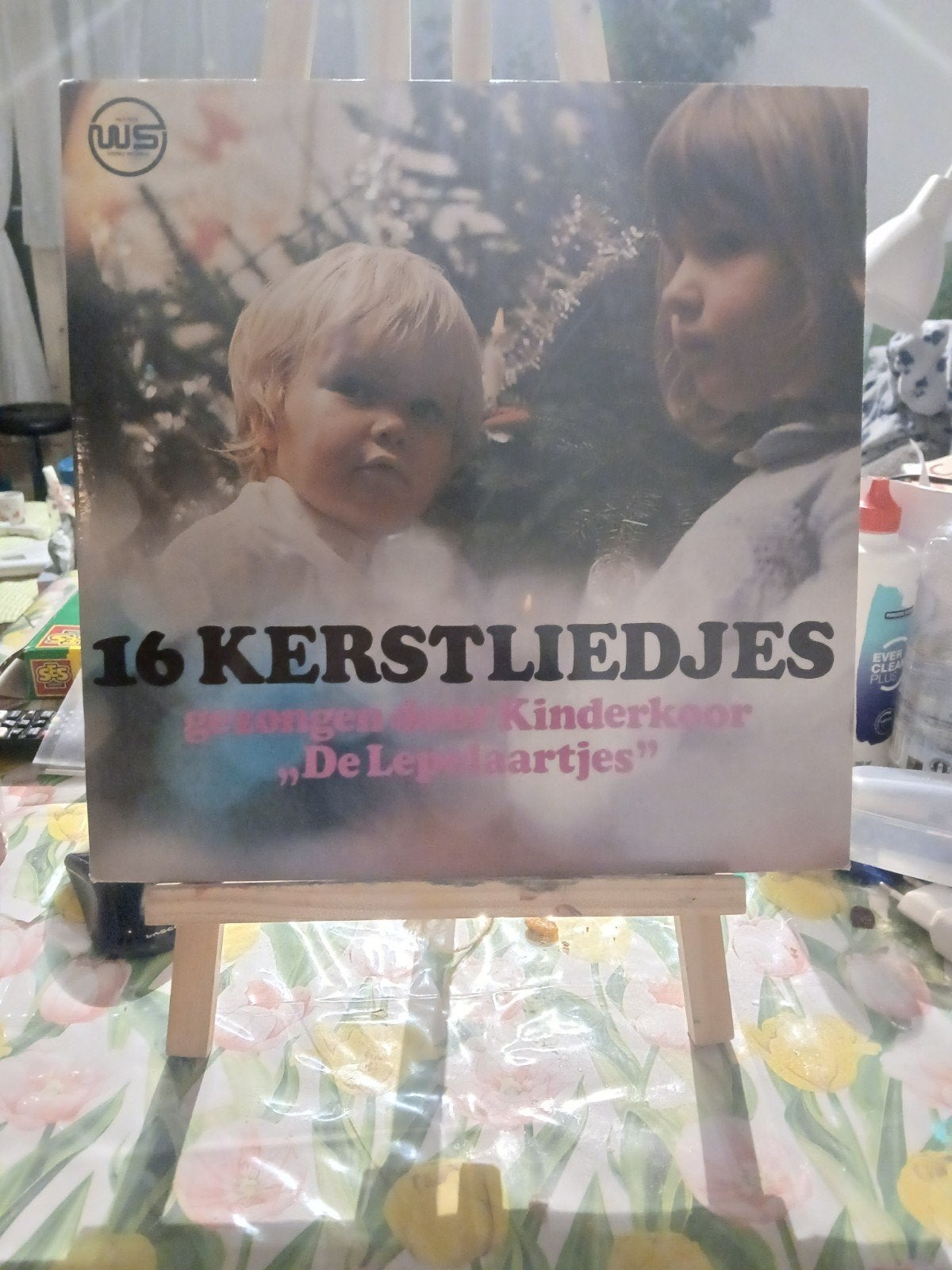 16 Kerstliedjes lp Kinderkoor De Legemaartjes LP, Ophalen of Verzenden, Gebruikt
