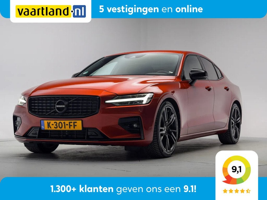 Volvo S60 2.0 T5 R-Design Aut. [ Leder H-K Adapt.cruise Came, Auto's, Volvo, Automaat, 15 km/l, 4 cilinders, 1969 cc