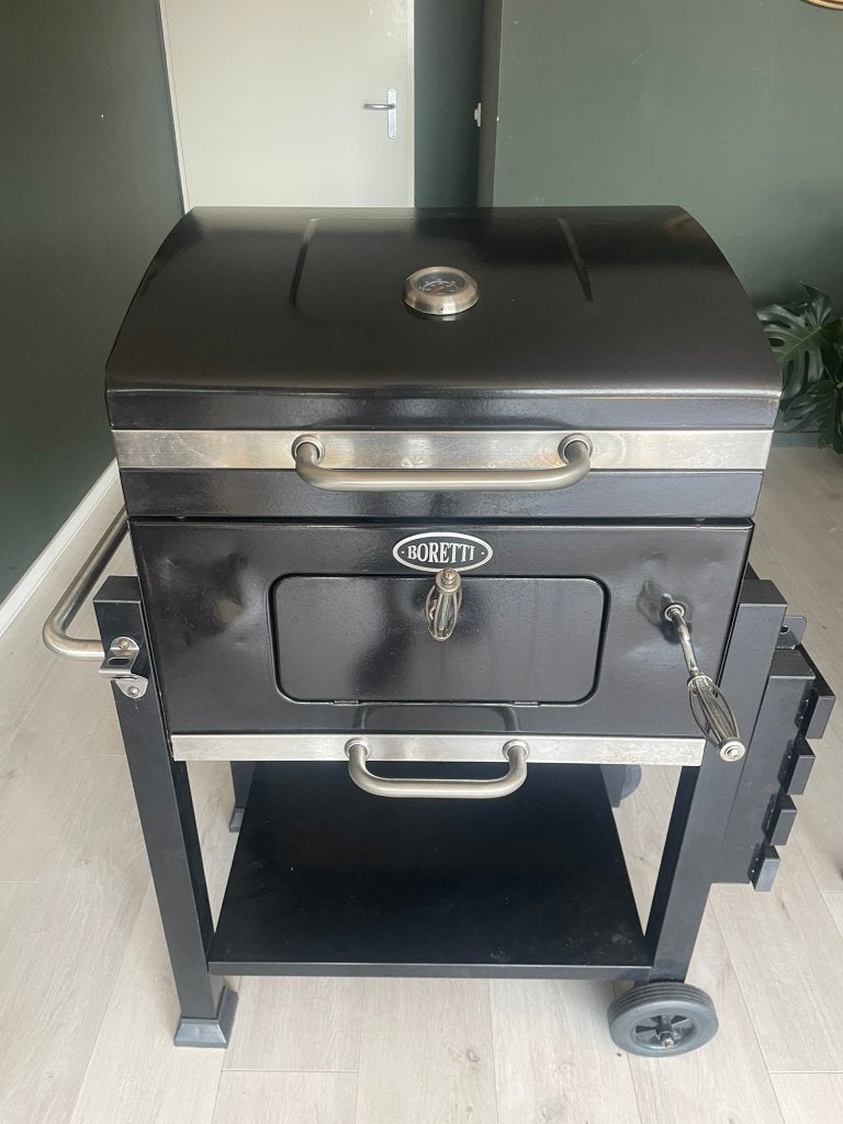 Boretti Carbone houtskoolbarbecue, Ophalen, Gebruikt, Boretti, Met accessoires