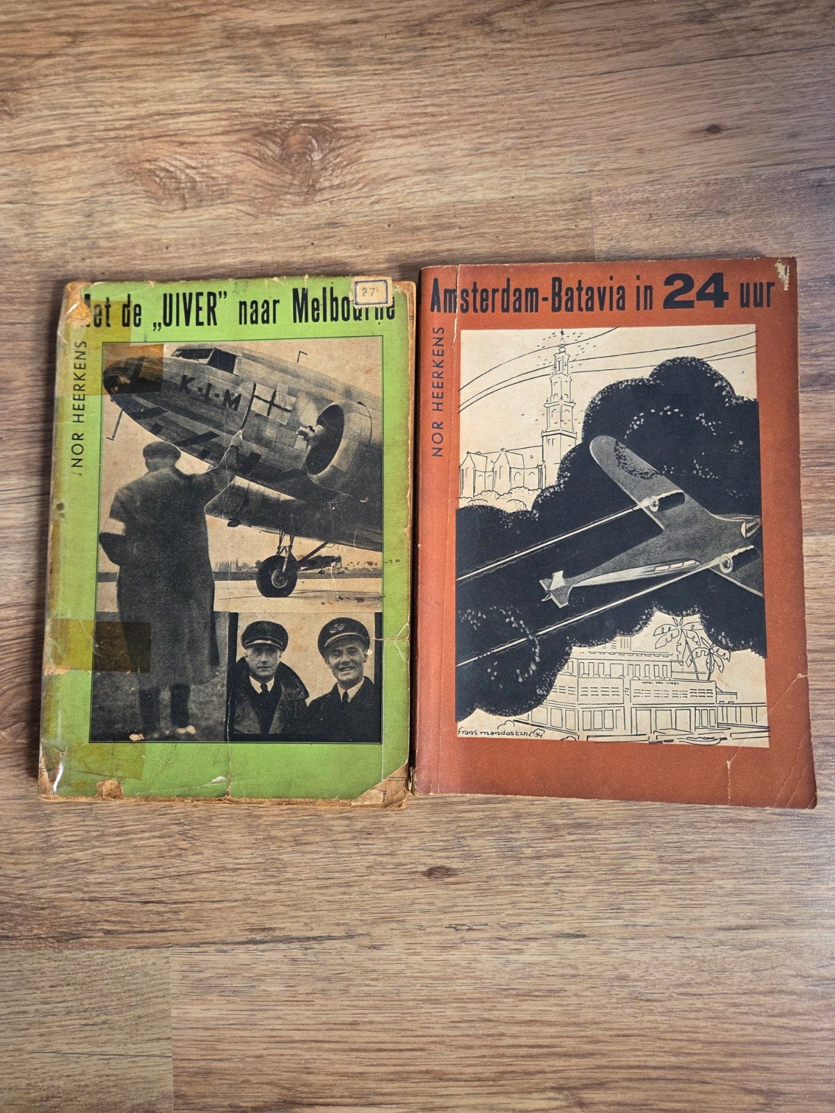 2 oude jongens boeken  1934/1935, Ophalen of Verzenden