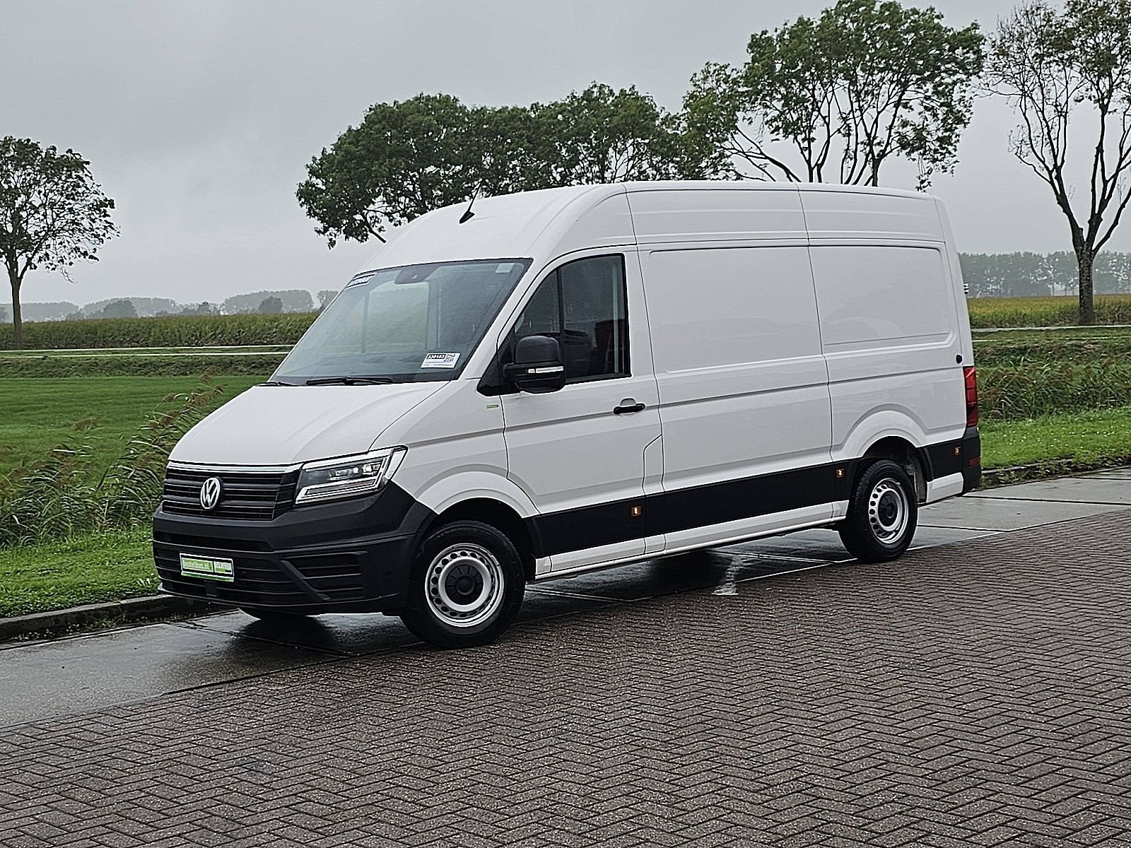 VOLKSWAGEN CRAFTER 35 2.0 l3h3 led automaat ac, Automaat, Gebruikt, Euro 6, Wit