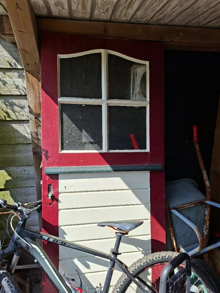 Buitendeur, Doe-het-zelf en Verbouw, Ophalen, Gebruikt, 80 tot 100 cm, Buitendeur
