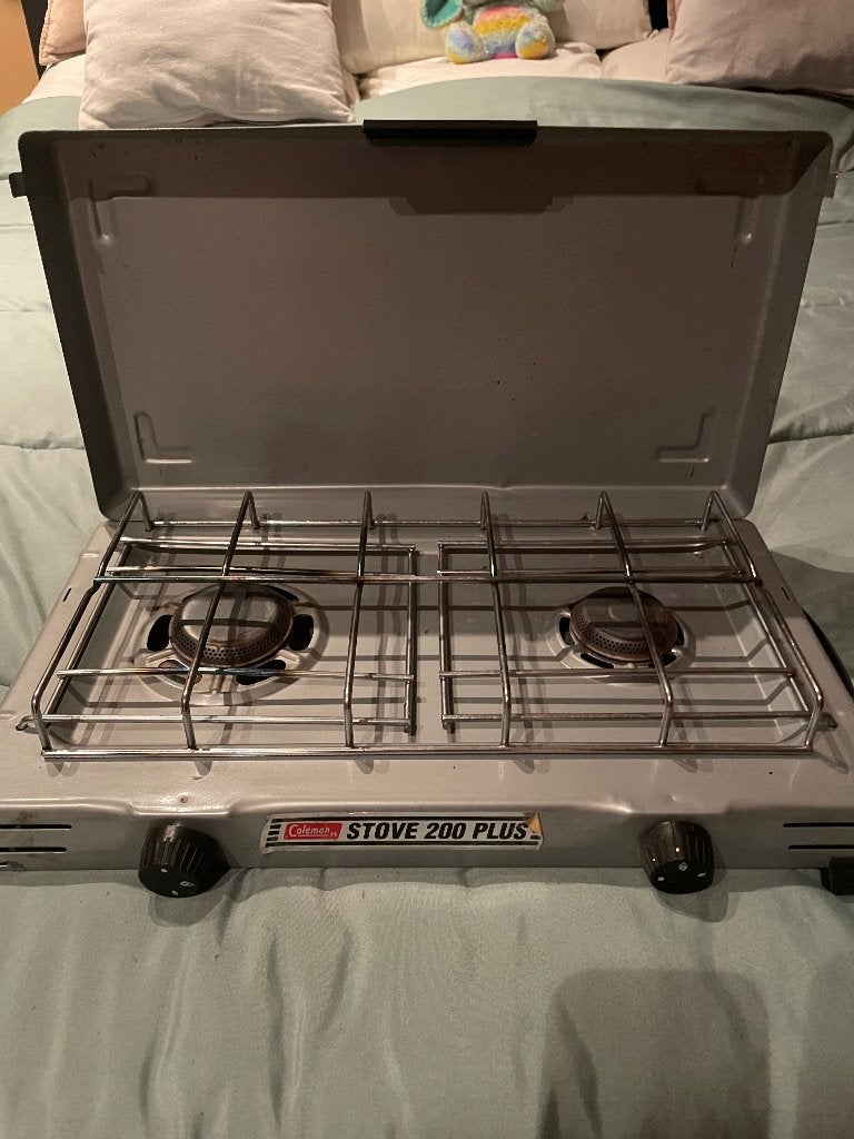 Coleman Stove 2 pits, Ophalen, Gebruikt