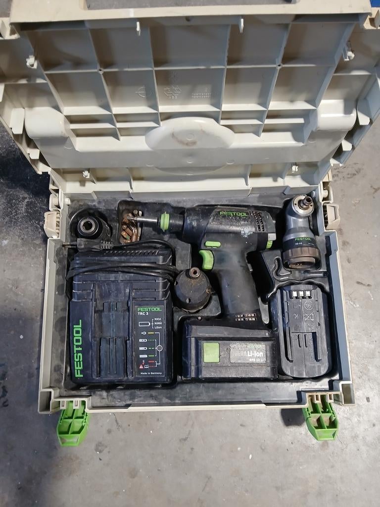 Festool 12 volt accu schroef/boormachine, Ophalen, Minder dan 400 watt, Boormachine