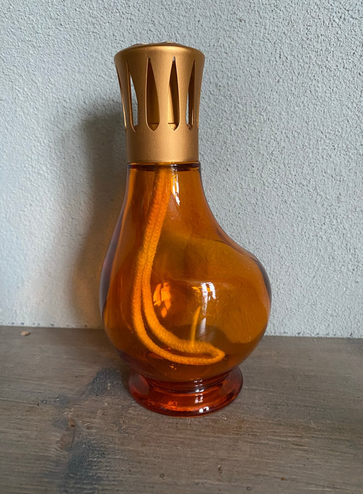 Lampe Berger oranje geurlamp bolvormig, Ophalen of Verzenden