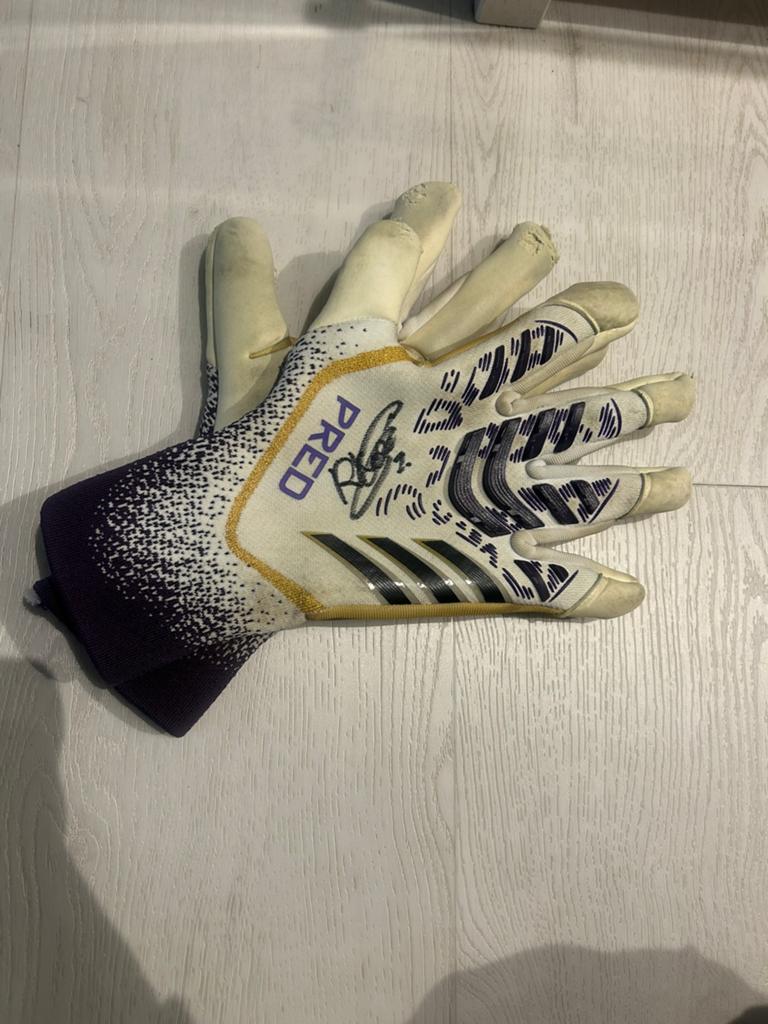 voetbalhandschoenen Telstar, Sport en Fitness, Voetbal, Maat XS of kleiner, Ophalen of Verzenden