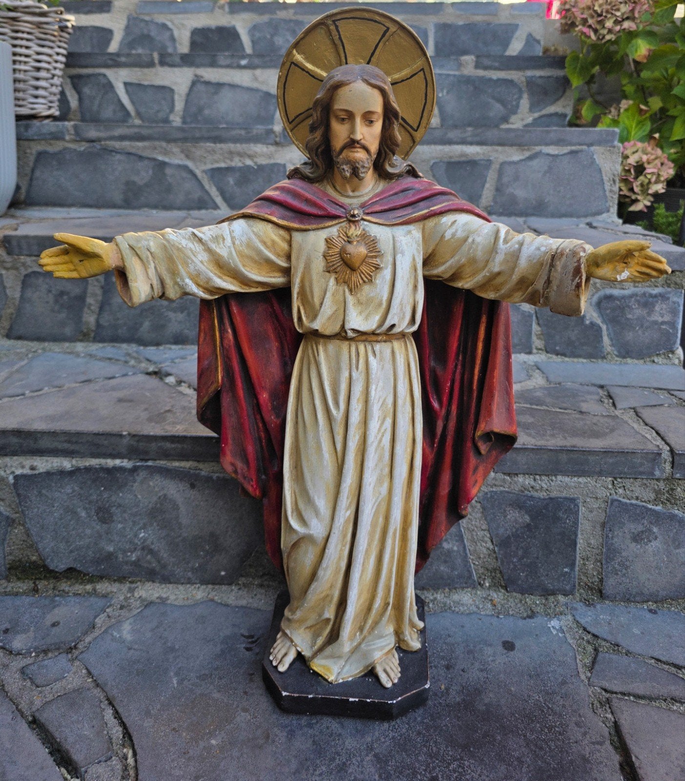 Jezus Christus beeld - Heilig Hart, Ophalen