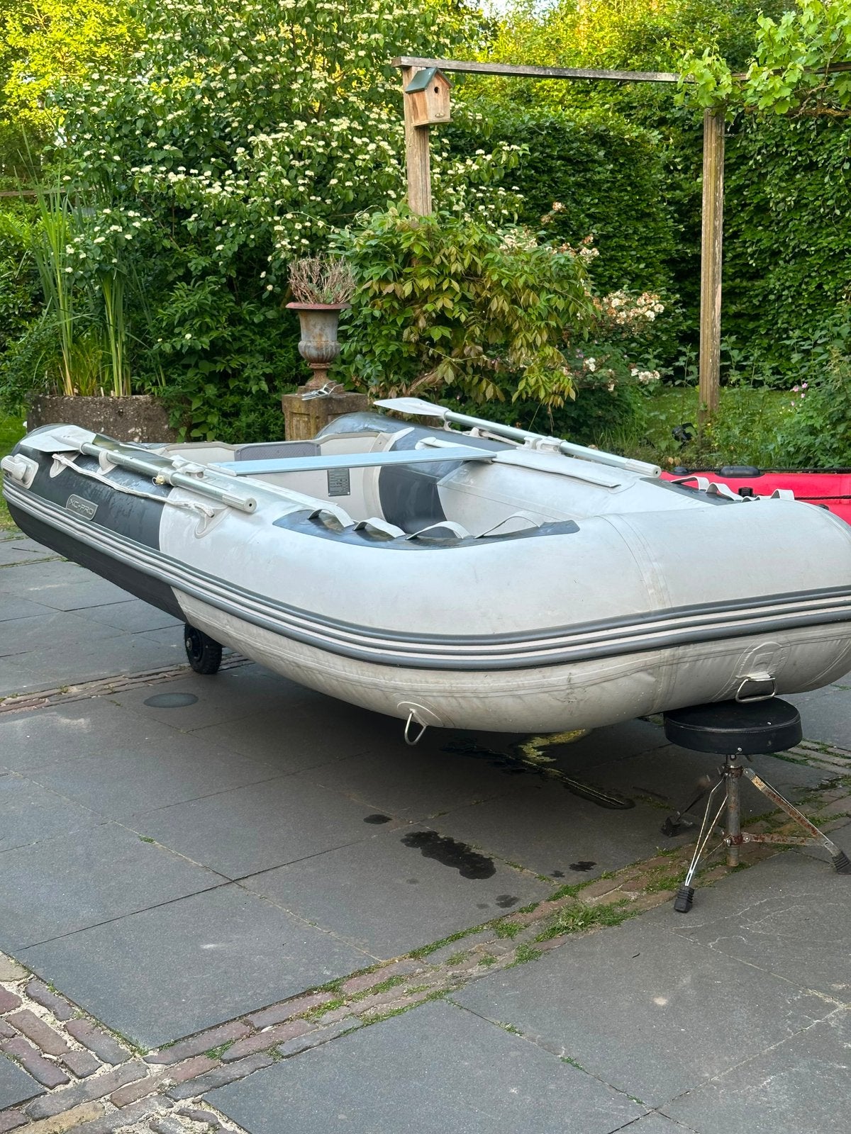 Rubberboot met 4 pk motor, Ophalen of Verzenden