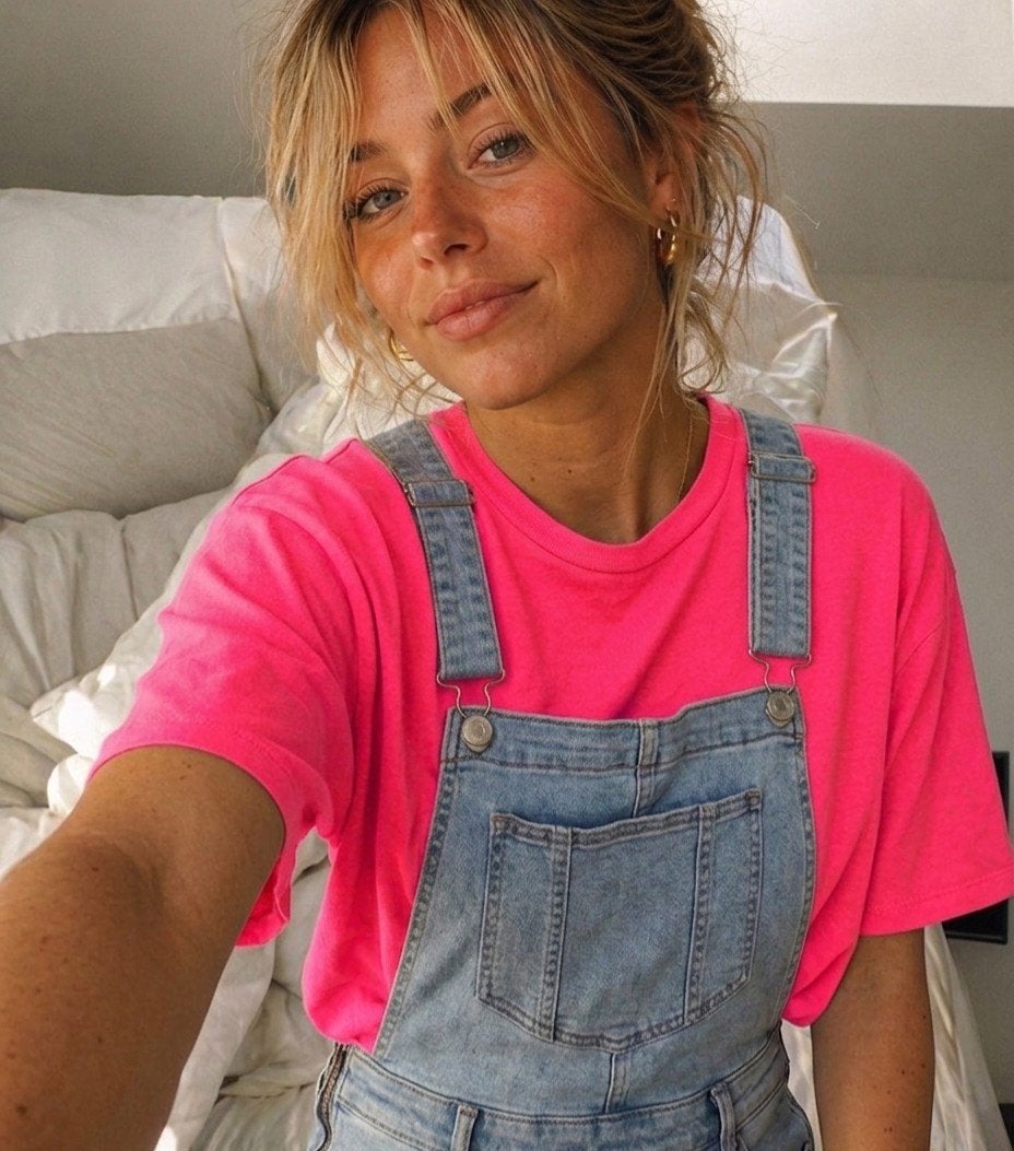 Stijlvolle denim tuinbroek - Maat M, Maat 38/40 (M), Blauw, Ophalen of Verzenden, Onbekend