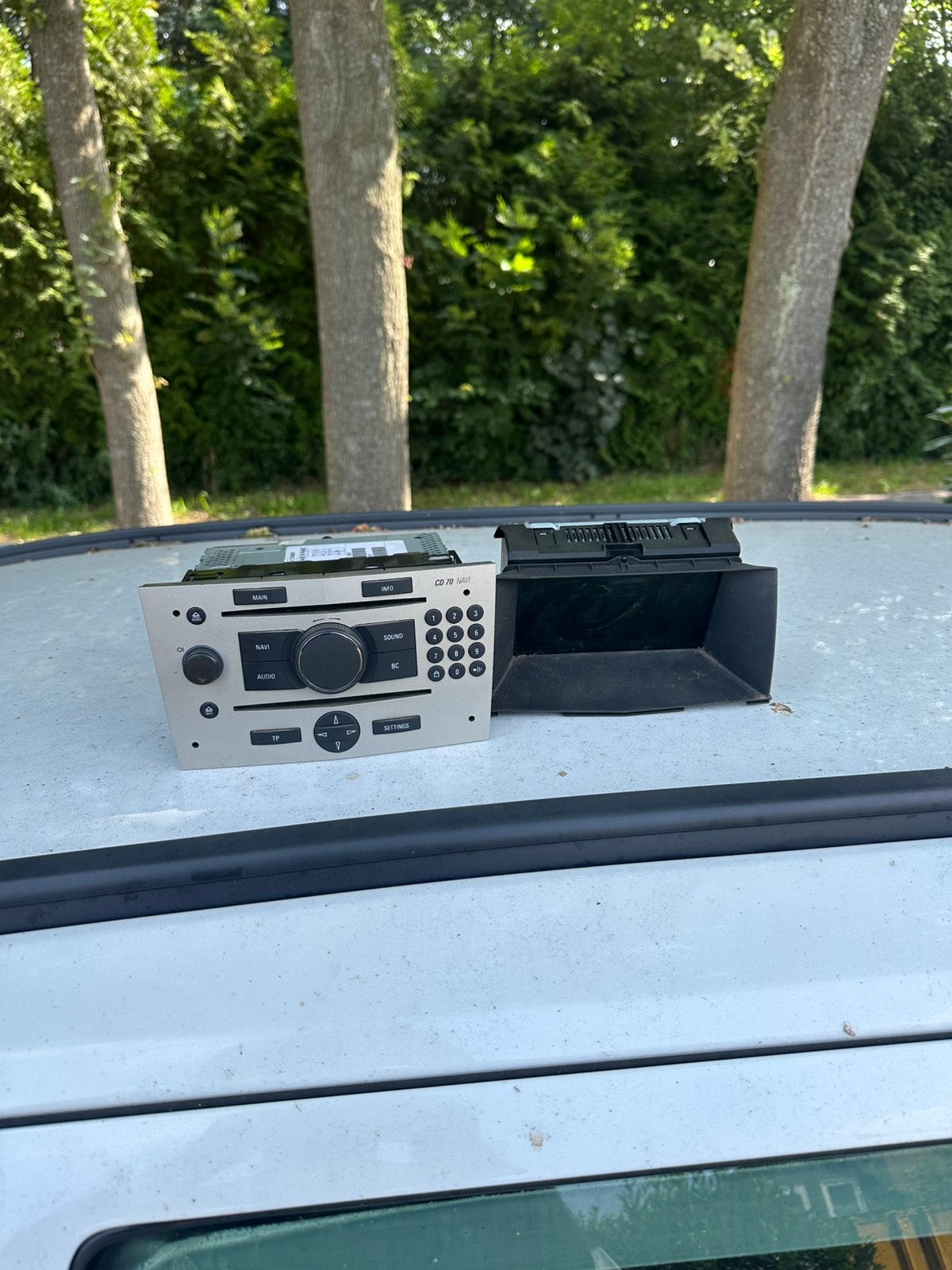 CD70 Navi + scherm, Ophalen of Verzenden, Gebruikt