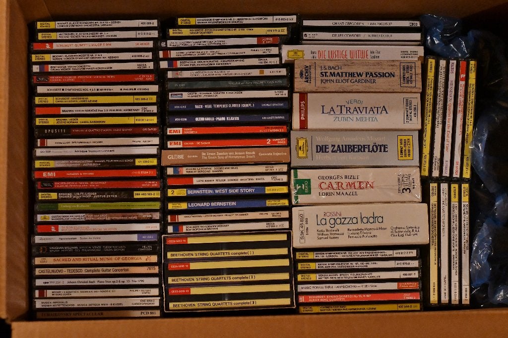 90 CD,s  Klassiek en Opera, Ophalen, Zo goed als nieuw, Overige soorten