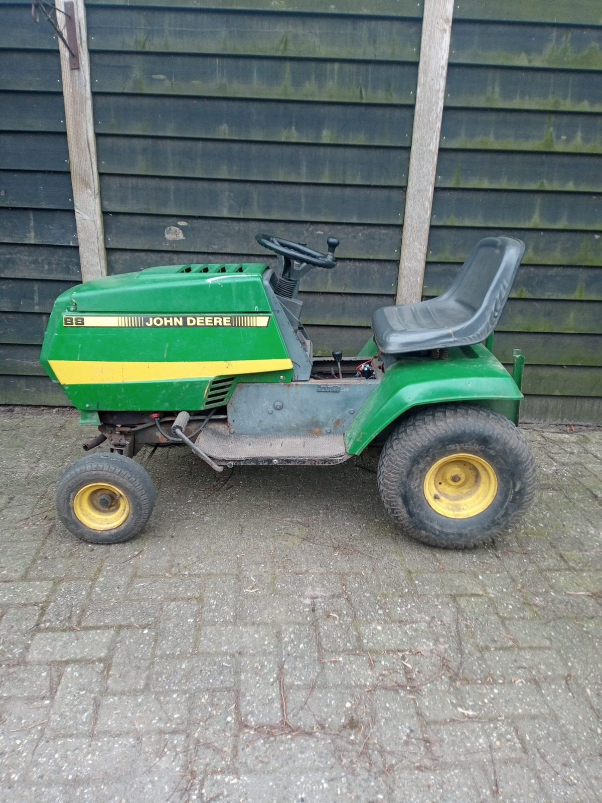 Tuintrekker, Ophalen, Gebruikt, Benzine-grasmaaier, Versnellingen