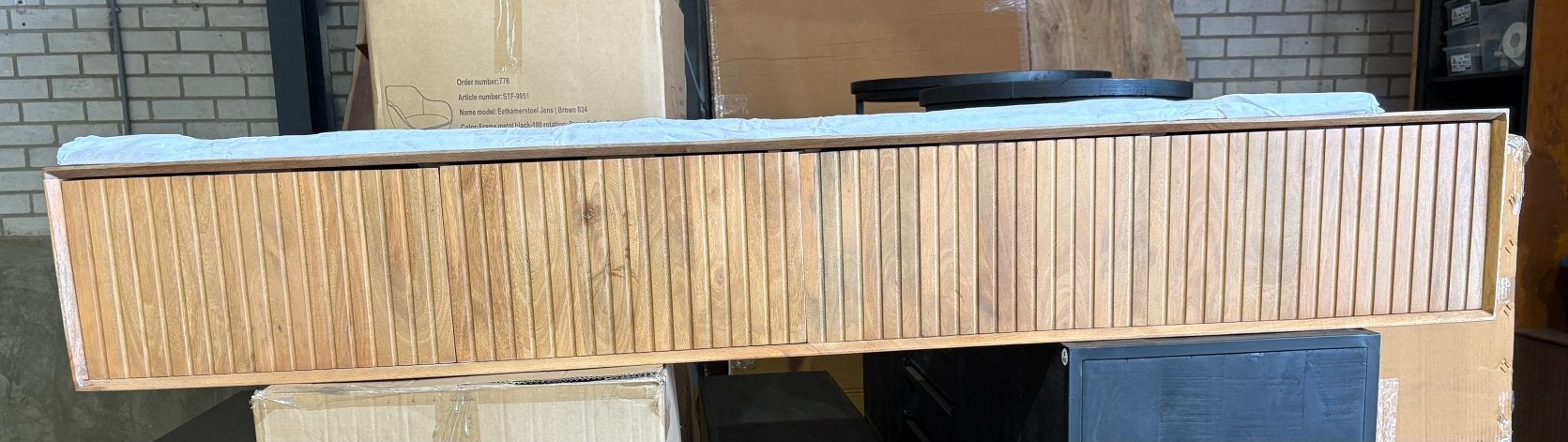 ZWEVEND TV-MEUBEL 200 CM – NU €175!, Huis en Inrichting, Kasten | Televisiemeubels, Ophalen, 150 tot 200 cm, Nieuw, Minder dan 100 cm