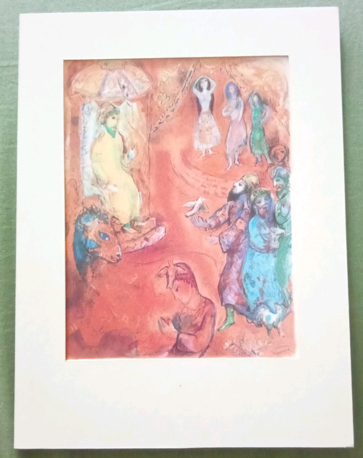 Marc Chagall Arabian Nights print, Antiek en Kunst, Ophalen of Verzenden