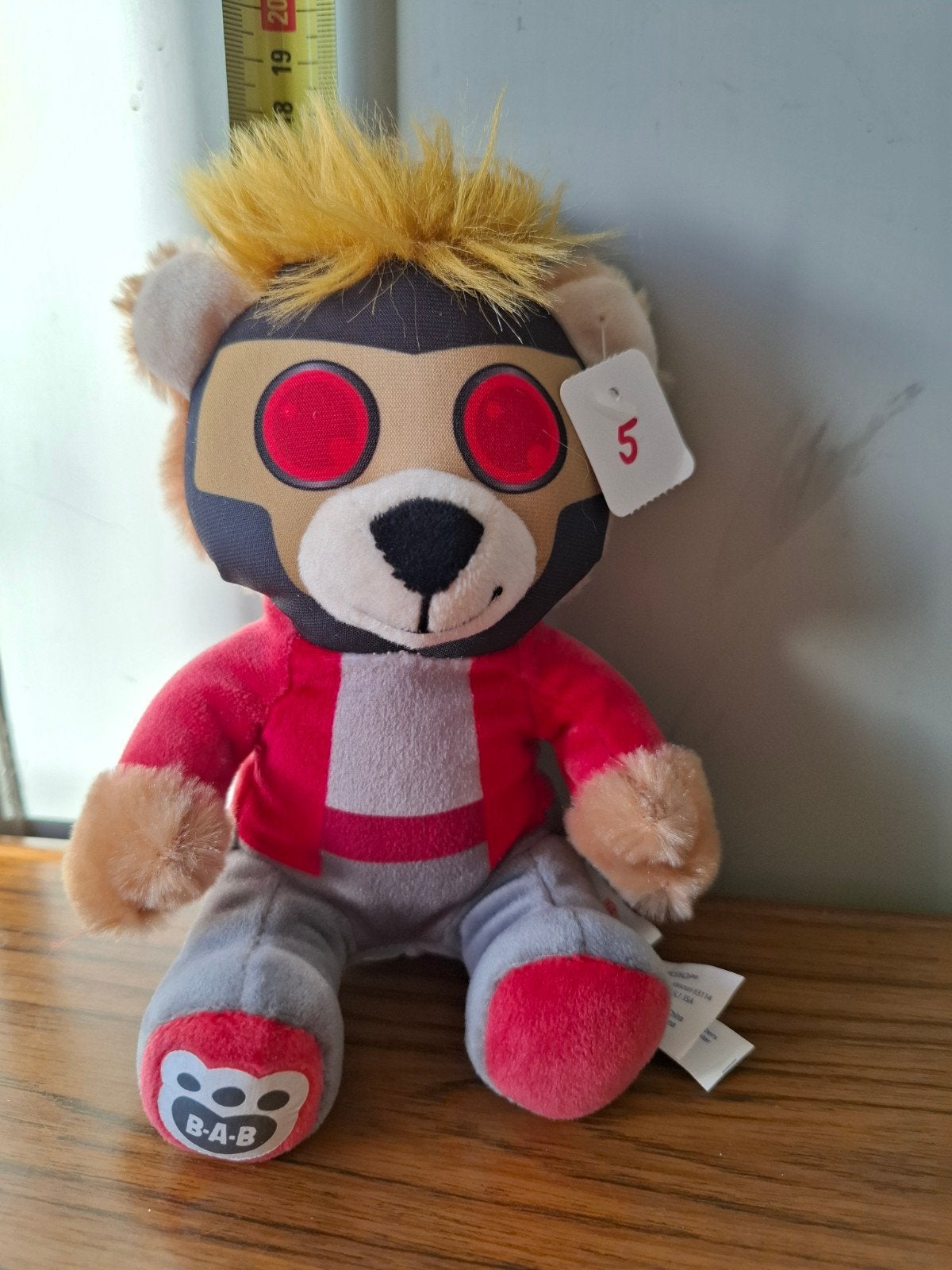 Build-A-Bear Star-Lord knuffel Guardians of the Galaxy, Overige karakters, Beer, Ophalen of Verzenden, Zo goed als nieuw