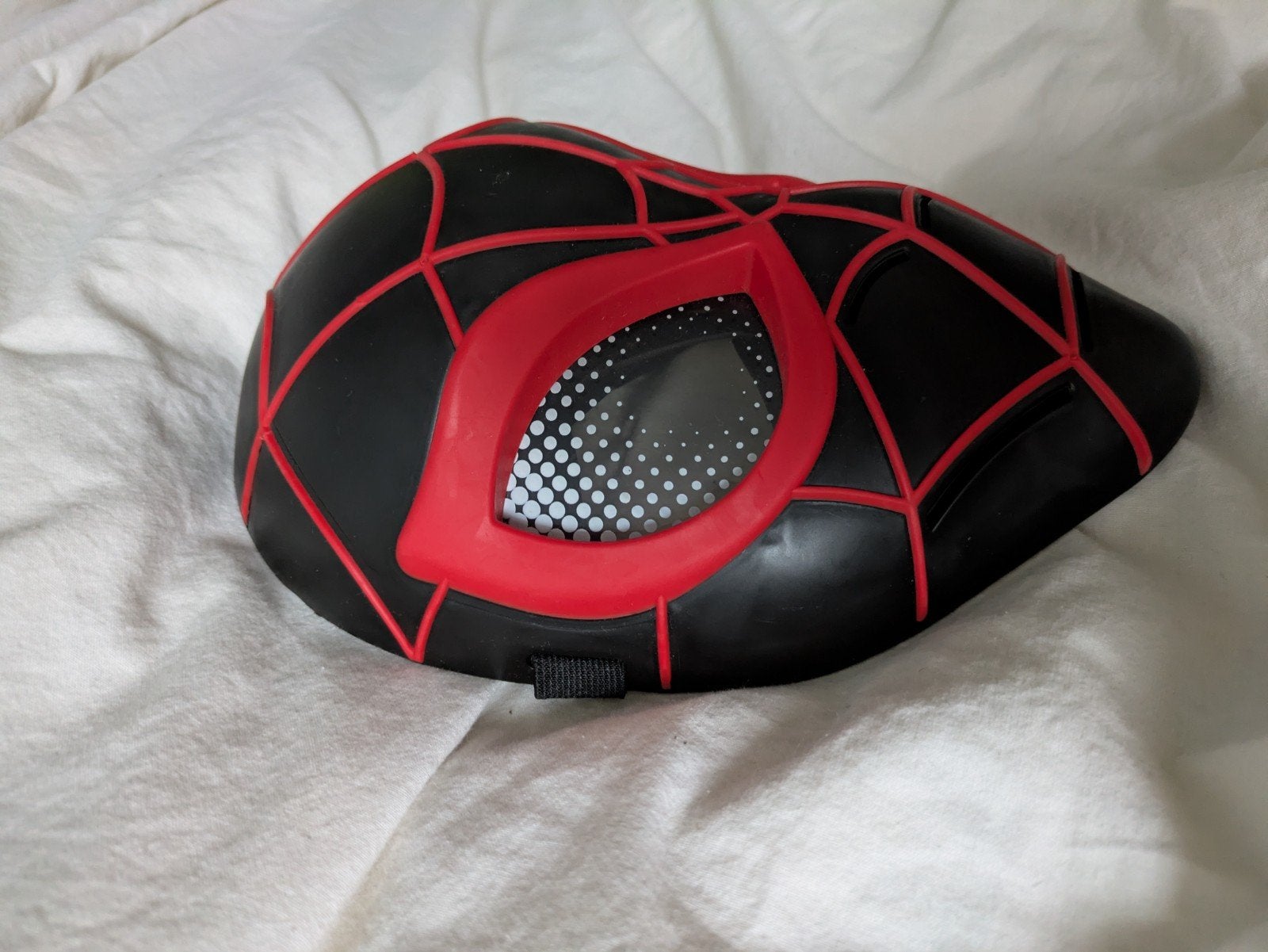 Spiderman Miles Morales Masker - Zo goed als nieuw, Ophalen of Verzenden, Nieuw