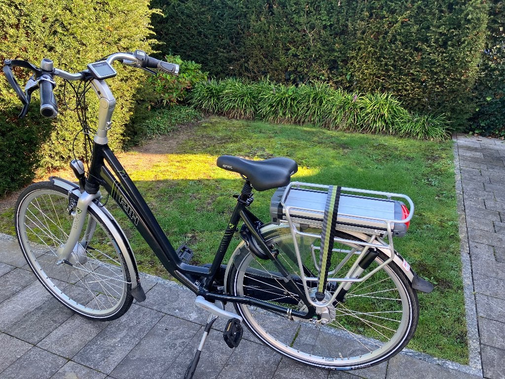 RIH electr. Damensfiets omega 3, 47 tot 50 cm, Versnellingen, Zo goed als nieuw, Trommelrem