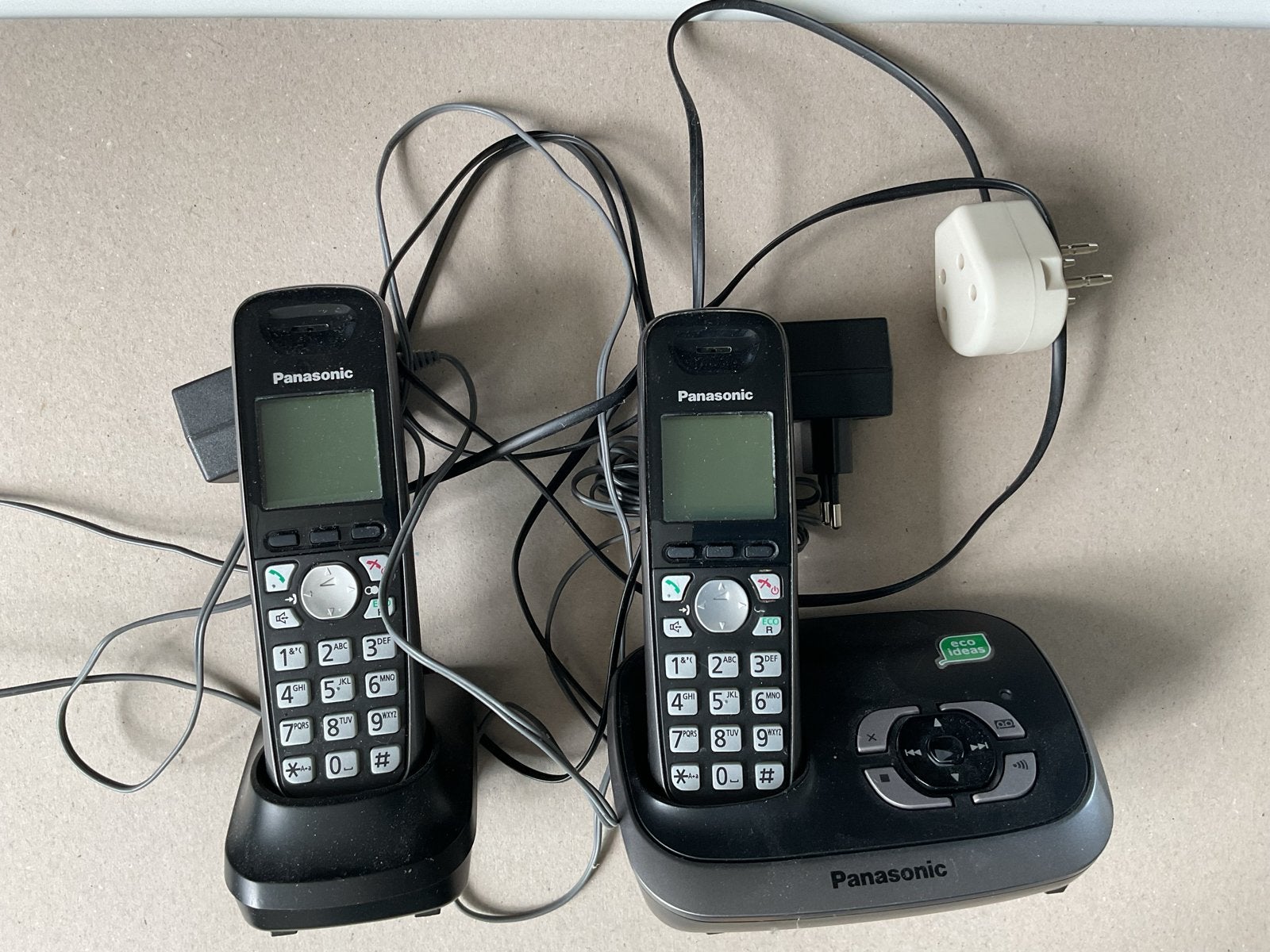 Panasonic KX-TG6521NL Draadloze Huistelefoon Set, Ophalen, Gebruikt, 2 handsets, Stralingsarm