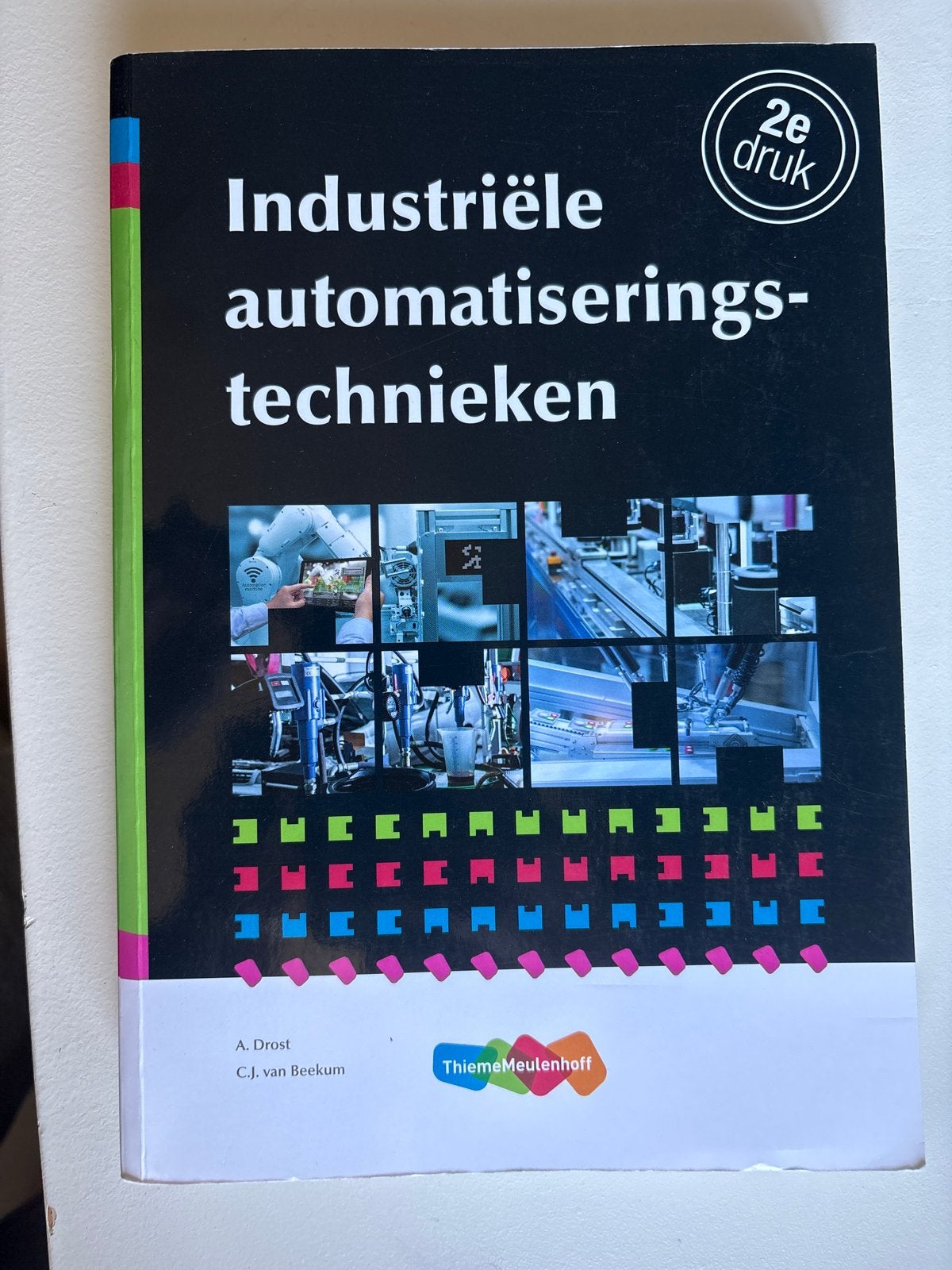 Industriële automatiseringstechnieken - 2e druk, Ophalen, Zo goed als nieuw, Regeltechniek
